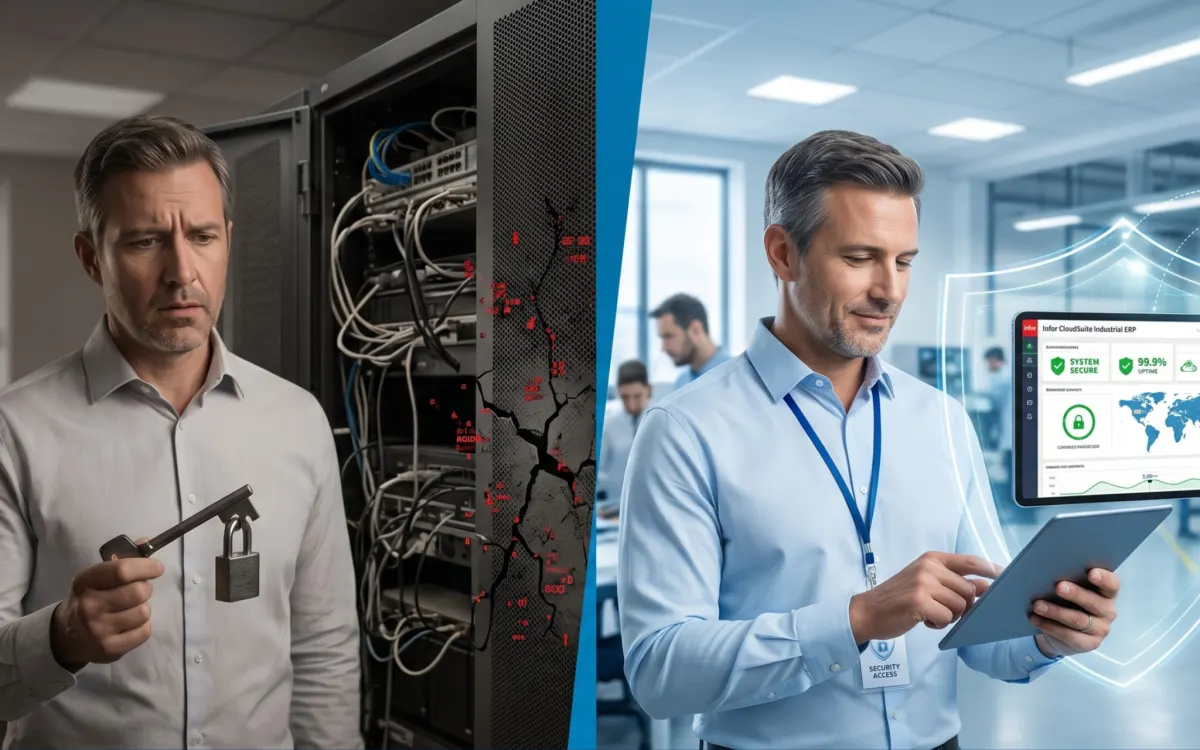 È davvero più sicuro un ERP in Cloud? Analisi oggettiva dei livelli di protezione rispetto all’on-premise